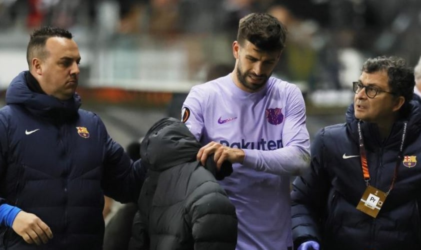 皮克加快恢复训练，希望赶上对阵法兰克福