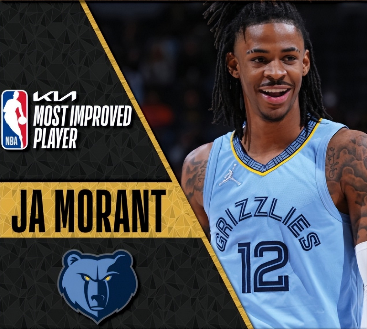 莫兰特当选本赛季NBA最快进步奖 今日！关键三分加最后上篮绝杀赢下森林狼