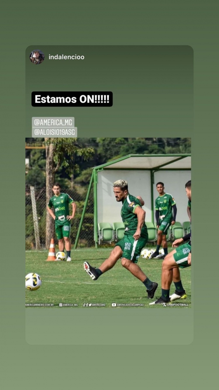 状态不错，洛国富INS晒在米内罗美洲训练照