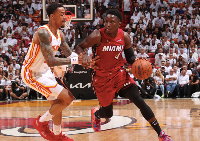 热火大比分4-1淘汰老鹰 奥迪时隔610天再砍季后赛20+