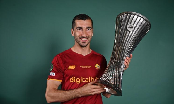 姆希塔良告别：特别感谢穆帅对我的信任，罗马永存我心