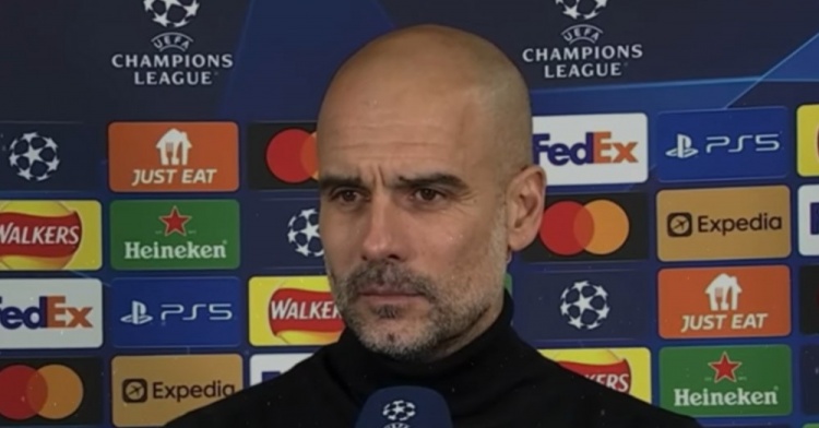 瓜迪奥拉赛后接受马德里媒体采访时显得爱搭不理