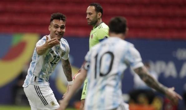 森西尼：阿根廷充满自信 世界杯中劳塔罗会与梅西成为好搭档