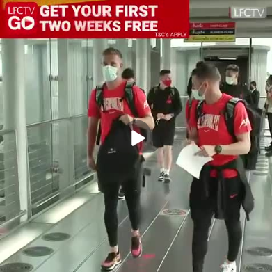 利物浦全队飞抵泰国曼谷！7月12日对阵曼联，双红大战一触即发！