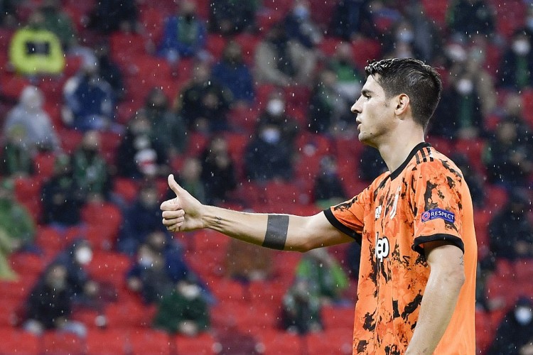 马竞愿降低莫拉塔的买断费至2600万欧，但尤文认为依旧很高