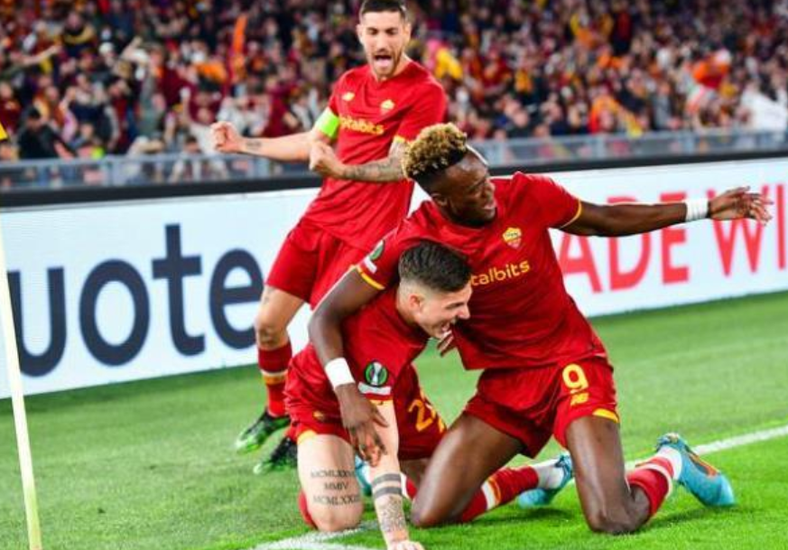 欧协联半决赛首回合：罗马客场对阵莱斯特城两队战成1-1平