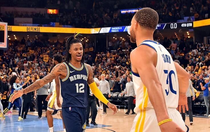 惨烈一战！ 勇士两人伤退 莫兰特砍下47+8率队将比分扳平