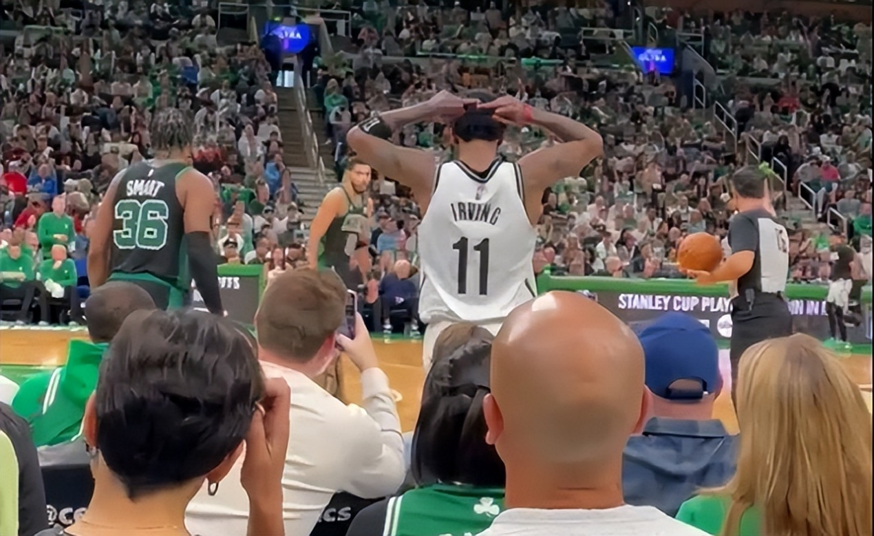 官宣! 欧文季后赛G1不正当手势被罚5万美金 算是申诉前给出最高的罚单