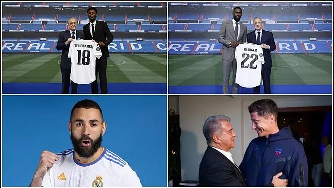 皇马对巴萨的动作很平静，认为这些签约是短期且有问题的