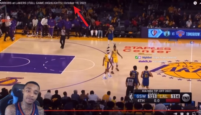 预言家？著名油管博主去年10月预言：勇士总决赛&湖人无缘季后赛