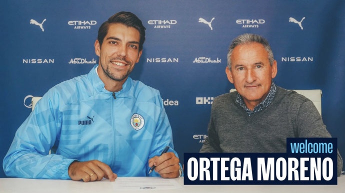 曼城签下比勒菲尔德门将奥尔特加，双方签约三年