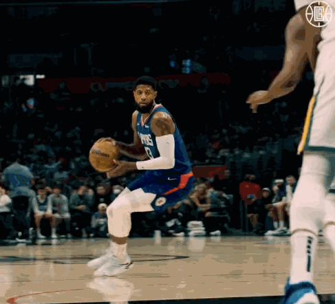 乔治首秀快船落后25分逆转爵士 全场砍下34分