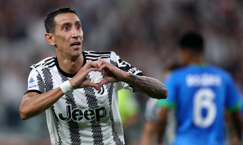 迪马利亚抵达尤文体检中心，检查左内收肌伤势