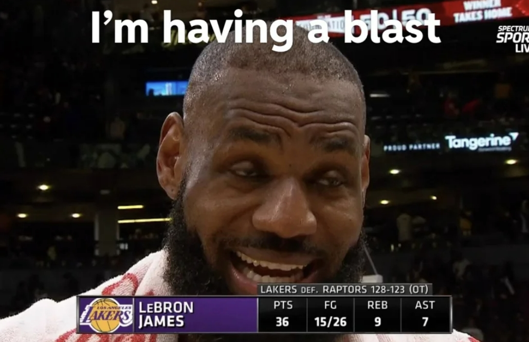 詹姆斯36分威斯布鲁克三双湖人终结三连败